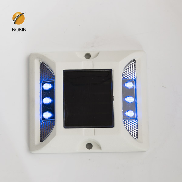 Green Yellow Studs On Motorway Cost-Nokin Solar Road Markers